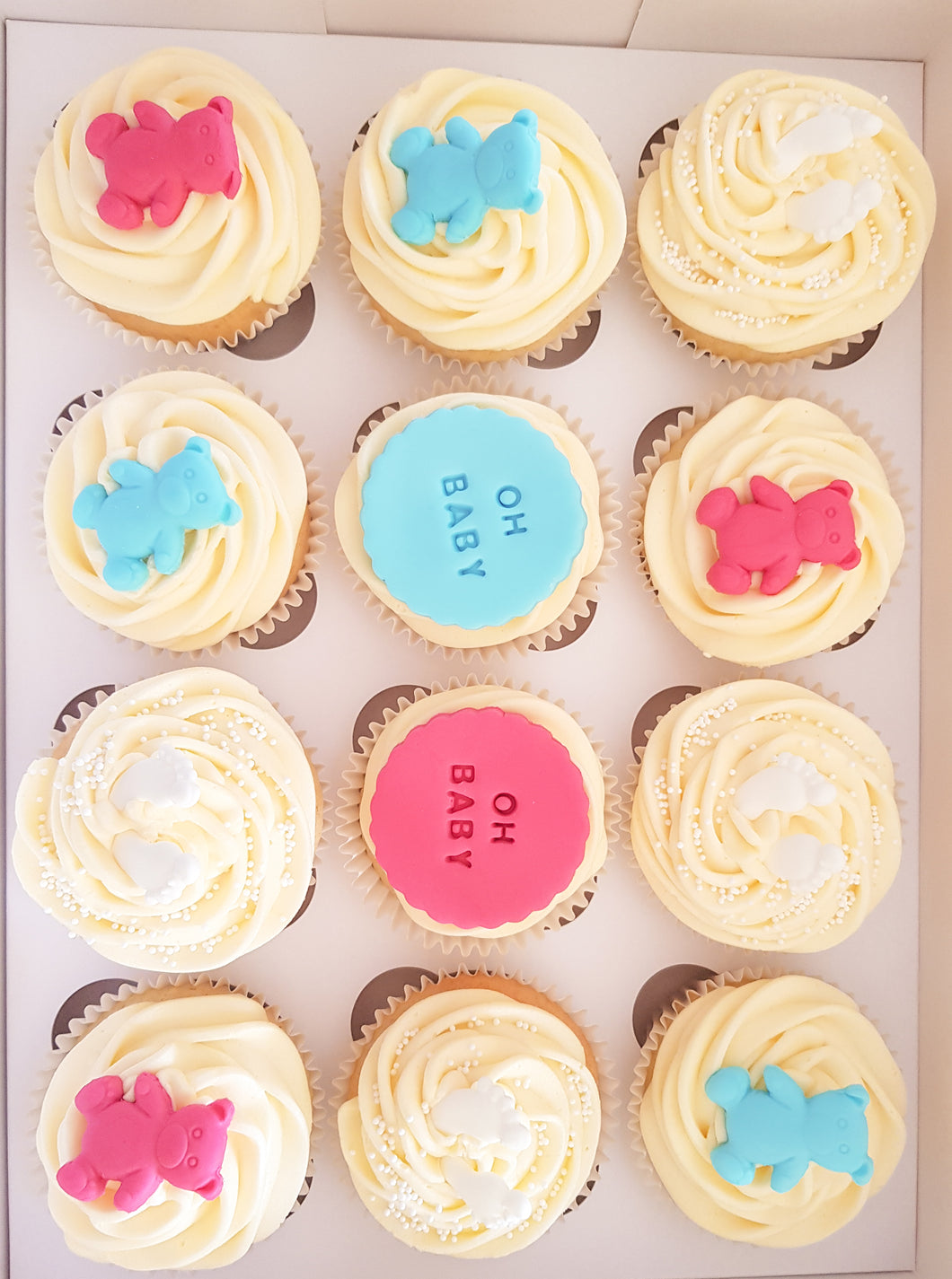 Baby Shower Cupcakes